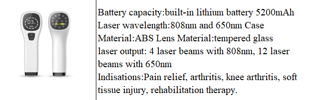 HD-CURES low level laser therapy device