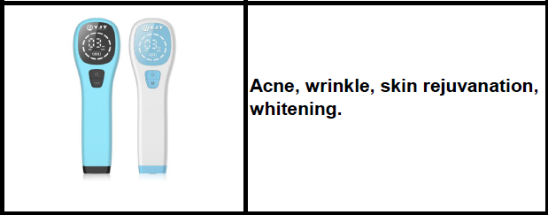 Handy LED light therapy devise for beauty