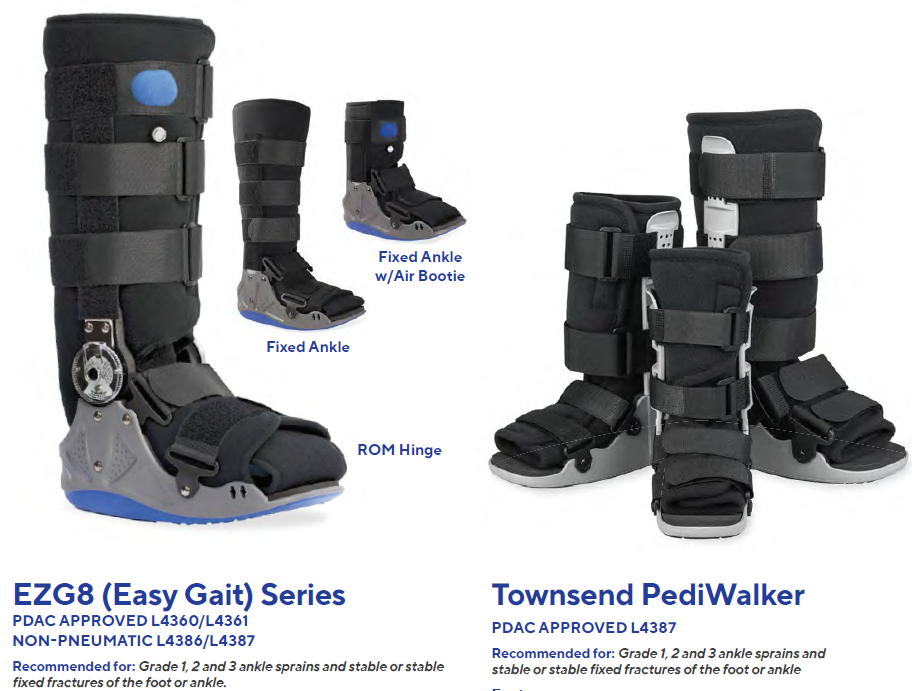 Foot & Ankle all sizes & designs available