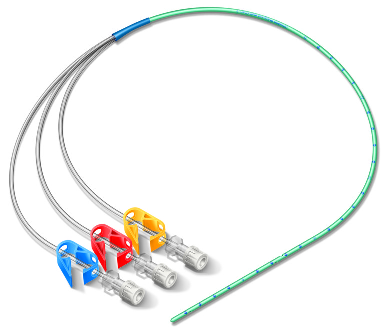40Cm,Catheter,Cystometry,Purgreen,3Way
