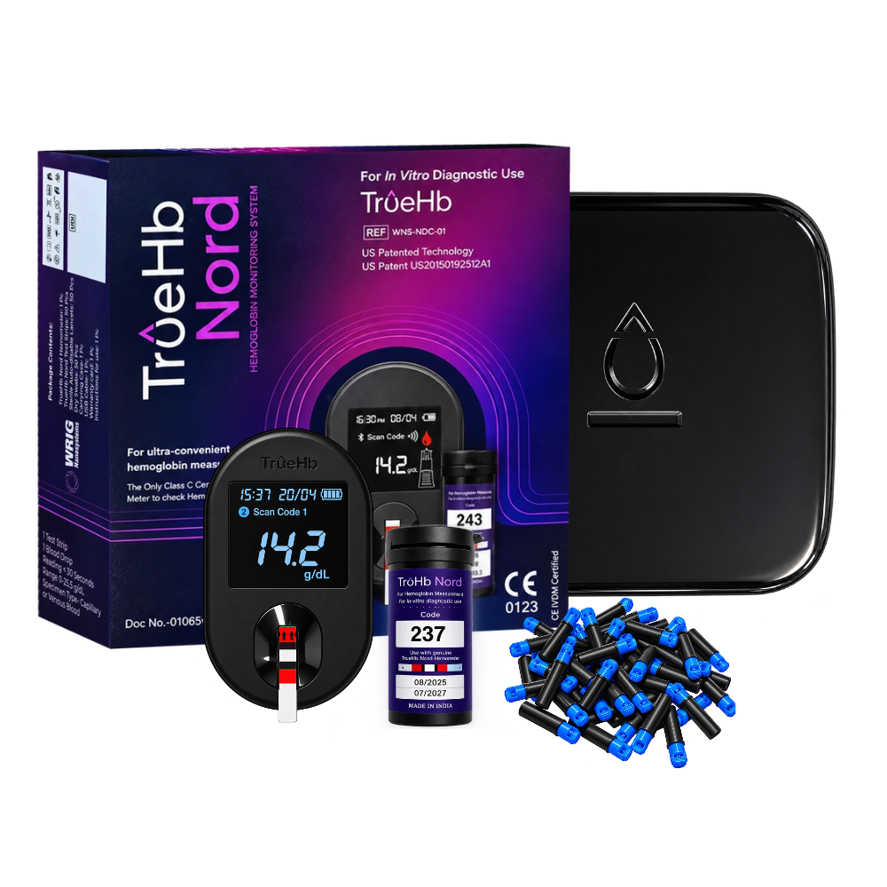 TrueHb Nord hemoglobin Meter
